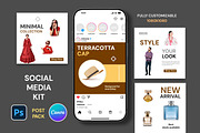 Social Media Kit / Post pack, a Social Media Template by Artisan Vibes (Thumbnail 1 of 7)