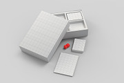 Board Game Box Mockup - 5 views, a Packaging Mockup by Illusiongraphic (Thumbnail 10 of 19)