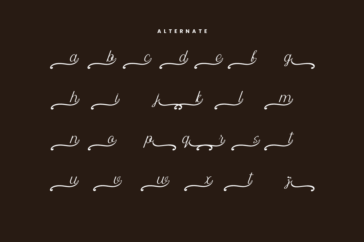 Gettosle - Elegant Script Font, a Handwritten Font by Iqsiart Studio (Photo 6 of 7)
