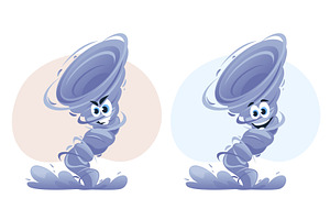 Fun and wicked cartoon character of, an Illustration by Vectorbuum