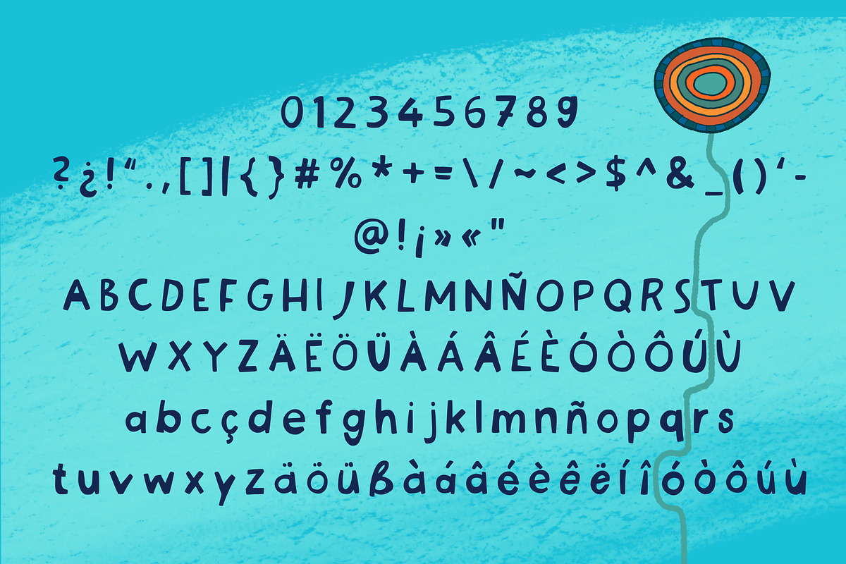 LAFOLOs Whacky Font, a Handwritten Font by LAFOLO (Photo 3 of 5)