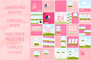 455 Canva Pink Instagram Template, a Social Media Template by Emerald Eyes Design (Thumbnail 3 of 12)