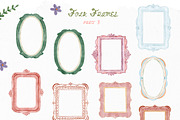 Folk Cottagecore Frames Collection, a Decorative Illustration by Les Frolova (Thumbnail 8 of 12)