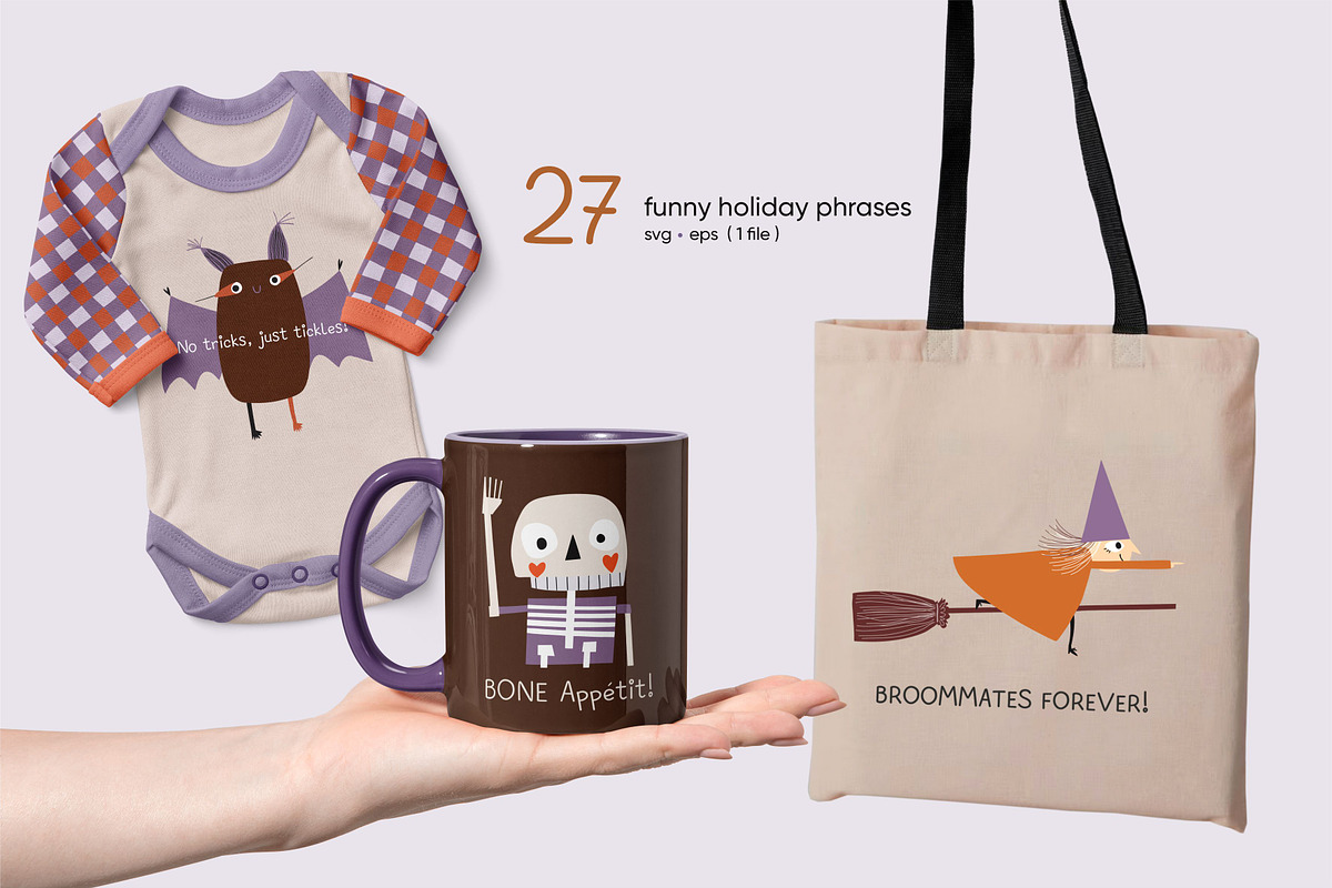 Boo Crew Halloween collection, an Illustration by SurfaceStories (Photo 6 of 9)