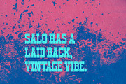 Salo - Display Font, a Serif Font by Tim Hankins Design (Thumbnail 6 of 14)