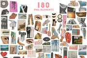 1960s Retro Collage Pack, an Object Graphic by Kaleriia (Thumbnail 3 of 14)