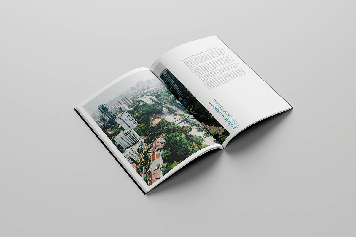 Friendly Annual Report Template, a Magazine Template by Ally Heart (Photo 4 of 9)