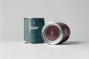 Can of Paint Mock-up, a Product Mockup by zippypixelstudio (Thumbnail 10 of 11)