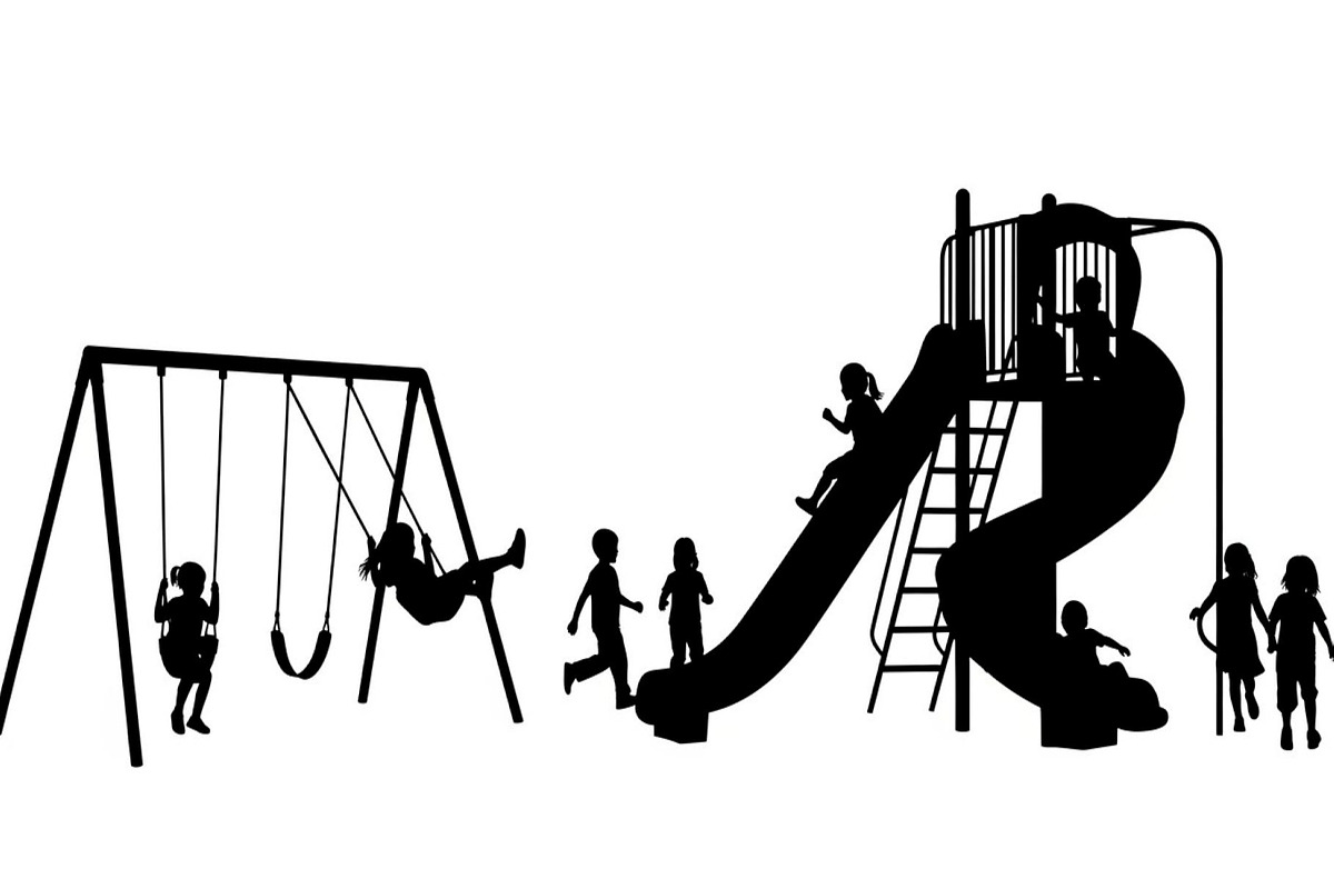 50 Kids Playground Silhouette Bundle, an Illustration by Gfx_Store (Photo 46 of 51)