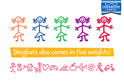 Kidwriting Pro, a Font by Corradine Fonts (Thumbnail 10 of 12)