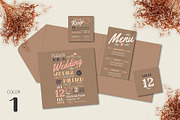 Lettering Wedding Invitation, an Invitation Template by Lyllopop (Thumbnail 3 of 4)
