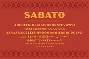 Sabato – Sans & Serif in Four Styles, a Serif Font by Komet & Flicker (Thumbnail 13 of 13)