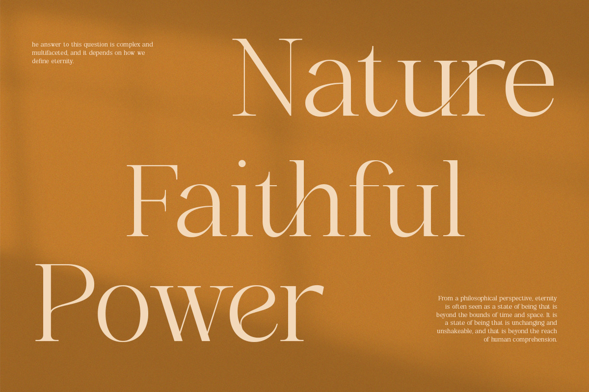 Caster Modern Chic Serif, a Serif Font by Eternity Studio (Photo 3 of 10)