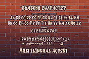 Bombsky Graffity Font, a Blackletter Font by Blankids Studio (Thumbnail 6 of 7)
