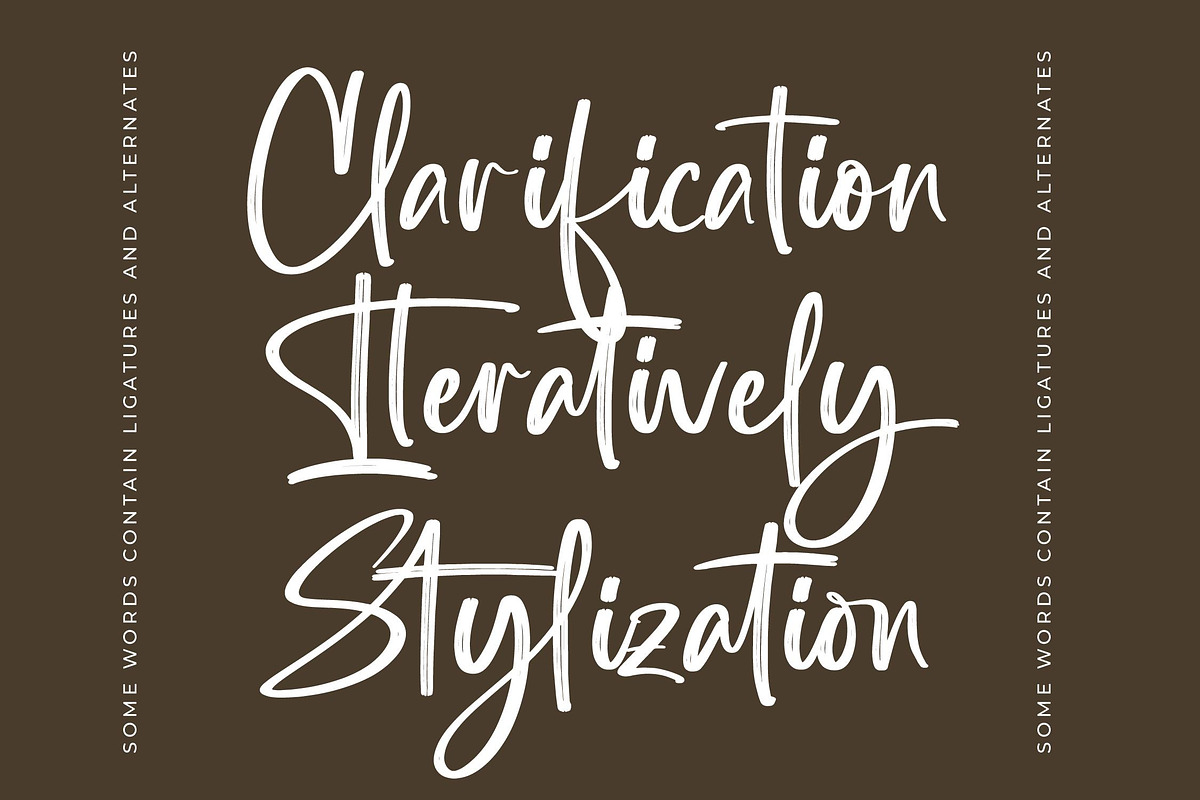 Southery Bold Brush Font, a Script Font by stylishtype.co (Photo 12 of 20)
