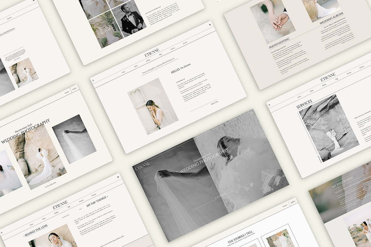 Minimal | Showit Website Template, a Websites & App Template by Studio Leelou (Photo 2 of 13)