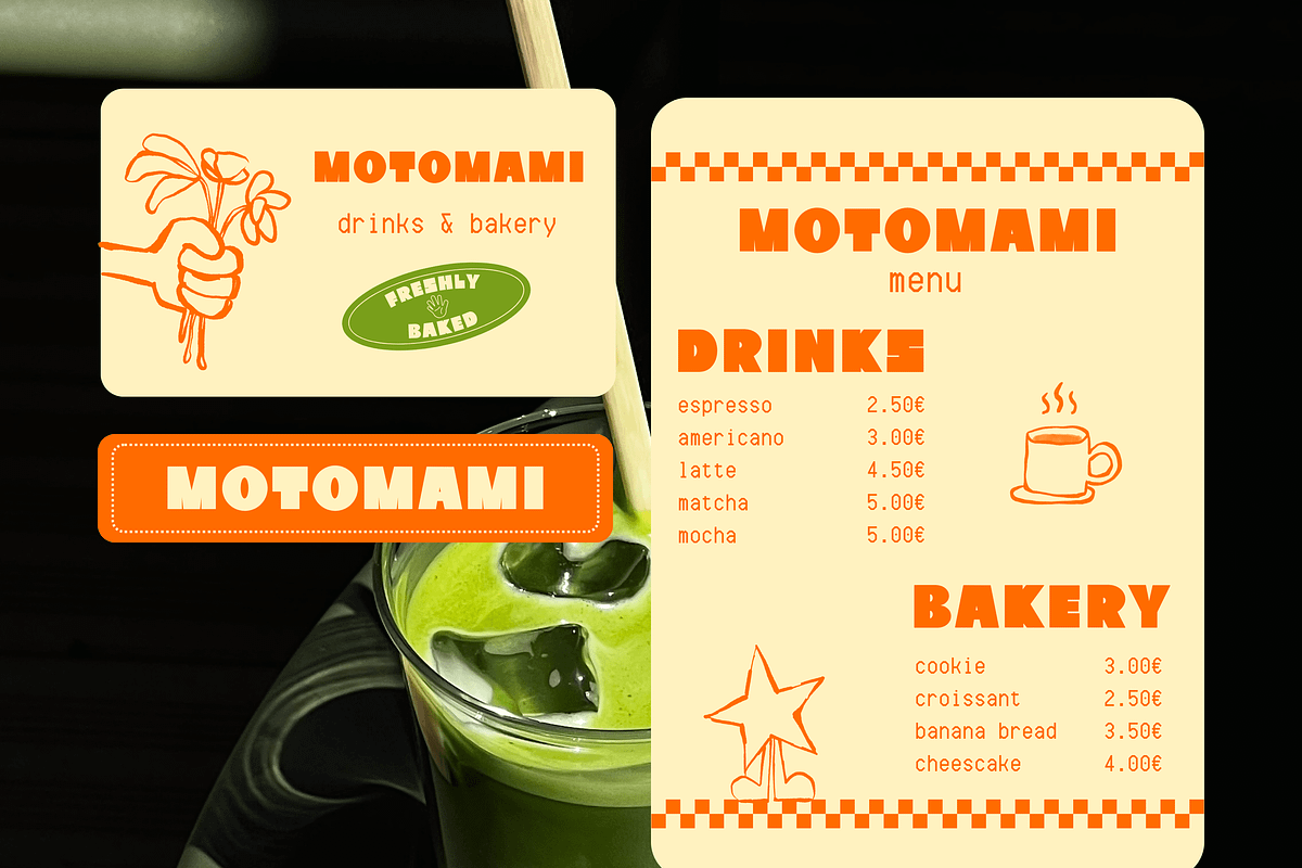 Motomami - Bold & chunky font, a Symbol Font by Iasan Design (Photo 2 of 8)