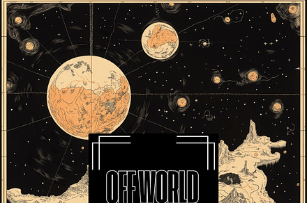 Vintage Astronomical Map Image Set
