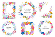 Blooming Meadow Vector Set, a Pattern Graphic by Molly art (Thumbnail 3 of 13)