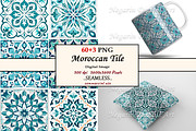 Moroccan Pattern Tile V1, a Pattern Graphic by Negarin Digital Art (Thumbnail 1 of 8)