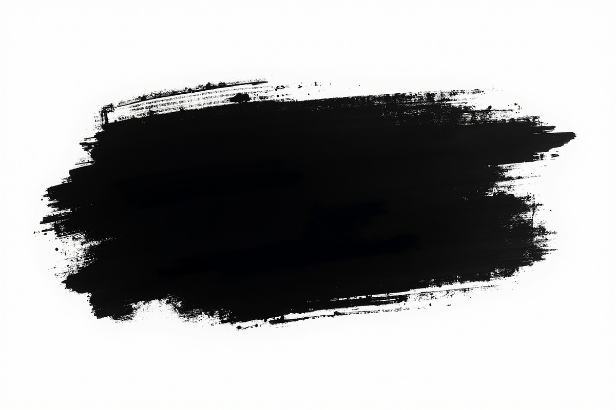 Black Brush Stroke Bundle, an Illustration by Gaye Art (Photo 12 of 21)