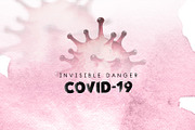 COVID-19 (Watercolor), a Healthcare Illustration by ollalya (Thumbnail 1 of 2)