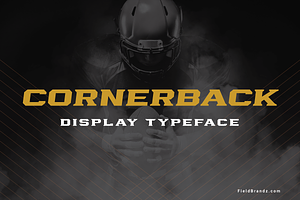 Cornerback Display Typeface