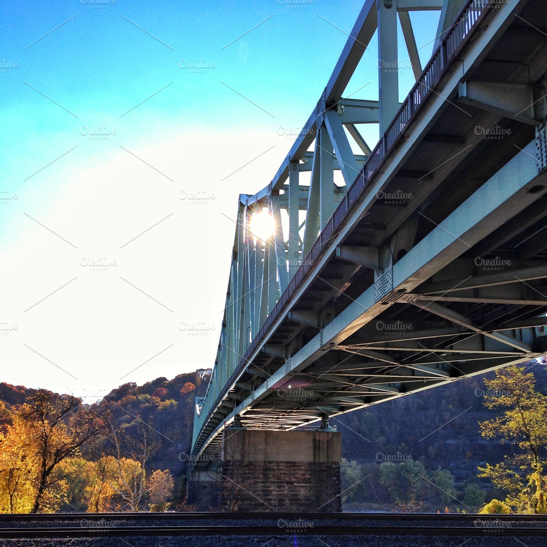 Sewickley Bridge Ii Stock Picture