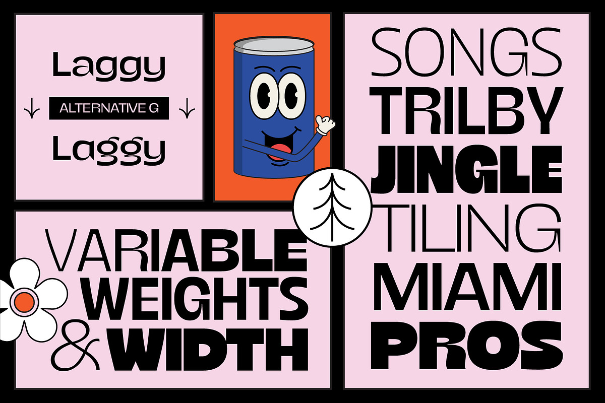Gango - Variable Fonts, a Sans Serif Font by Adam Fathony (Photo 9 of 16)