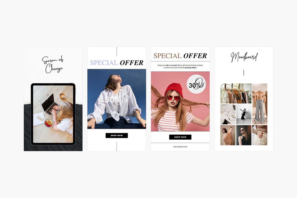 Canva Social Media Templates, a Social Media Template by Gaize (Photo 6 of 9)