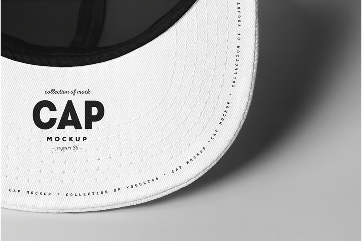 Cap Mock-up, a Hat Mockup by zippypixelstudio (Photo 7 of 16)
