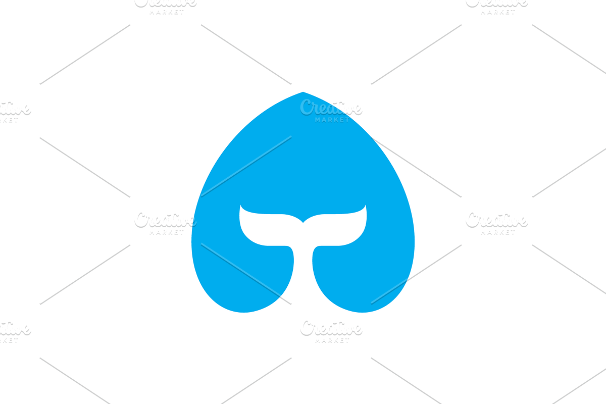 whale tail ocean lovers concept logo, a Branding & Logo Template by devastd