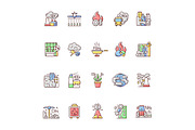 Environmental problems and solutions, an Outline Icon by IMG Visuals (Thumbnail 8 of 23)