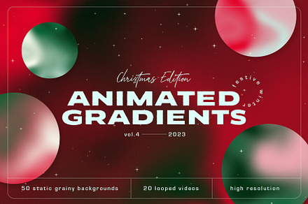 Animated Gradients: Christmas