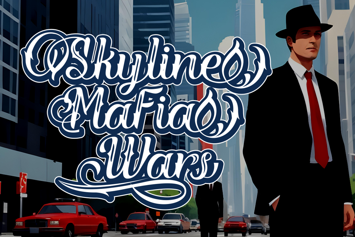 Winged Words - Tattoo Font, a Font by PutraCetol Studio (Photo 4 of 11)
