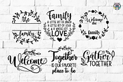 Round Welcome Sign Svg Bundle, an Object Graphic by HeyLenaArts (Thumbnail 4 of 8)