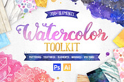New Watercolor Texture Toolkit, a Texture Graphic by Avenie Digital (Thumbnail 1 of 17)