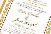 GOLDEN WEDDING INVITATION SUITES, an Invitation Template by Totem Invitation House (Thumbnail 5 of 5)