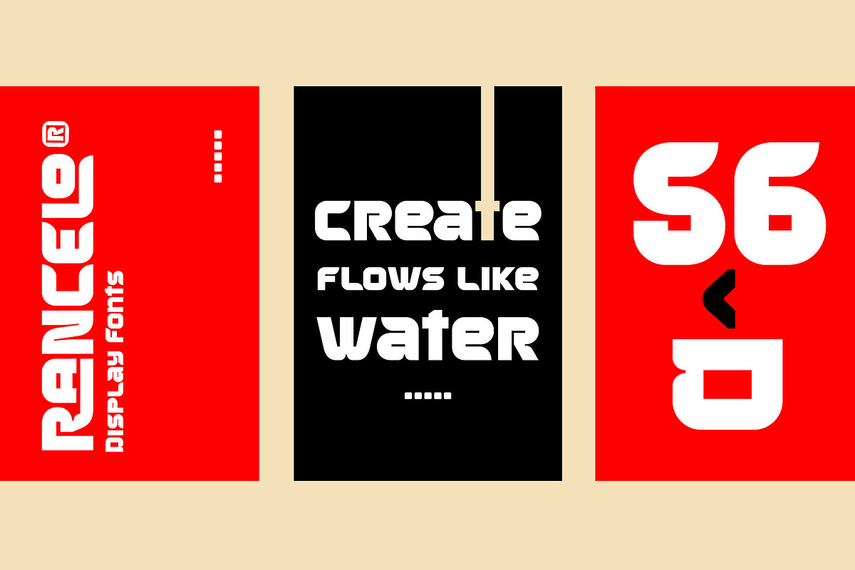 RANCELO - BOLD DISPLAY FONT, a Sans Serif Font by AuthenType (Photo 2 of 11)