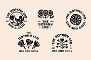 The Botany Lab Logo Templates, a Branding & Logo Template by ClayStudio (Thumbnail 4 of 10)