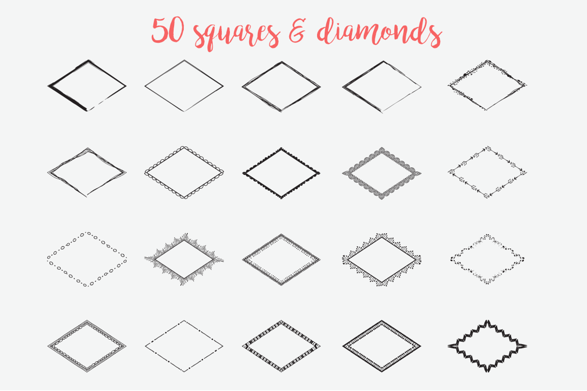 Big Hand Drawn Logo Kit, a Branding & Logo Template by Brandi Lea Designs (Photo 12 of 32)