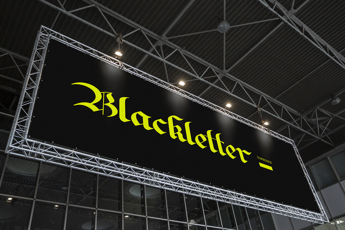 ED Bielefeld Next, a Blackletter Font by Emyself Design (Photo 7 of 12)