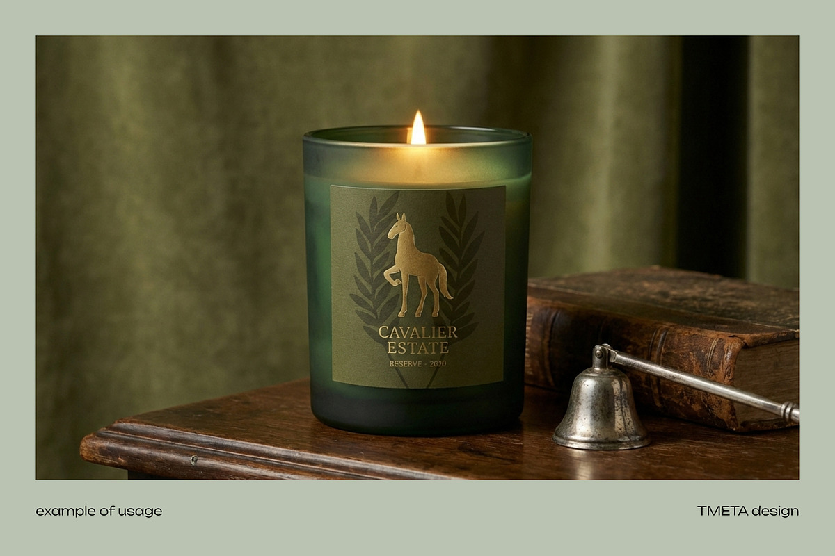 Noble Equine | Elegant Branding Pack, an Animal Illustration by TMETA design (Photo 9 of 14)