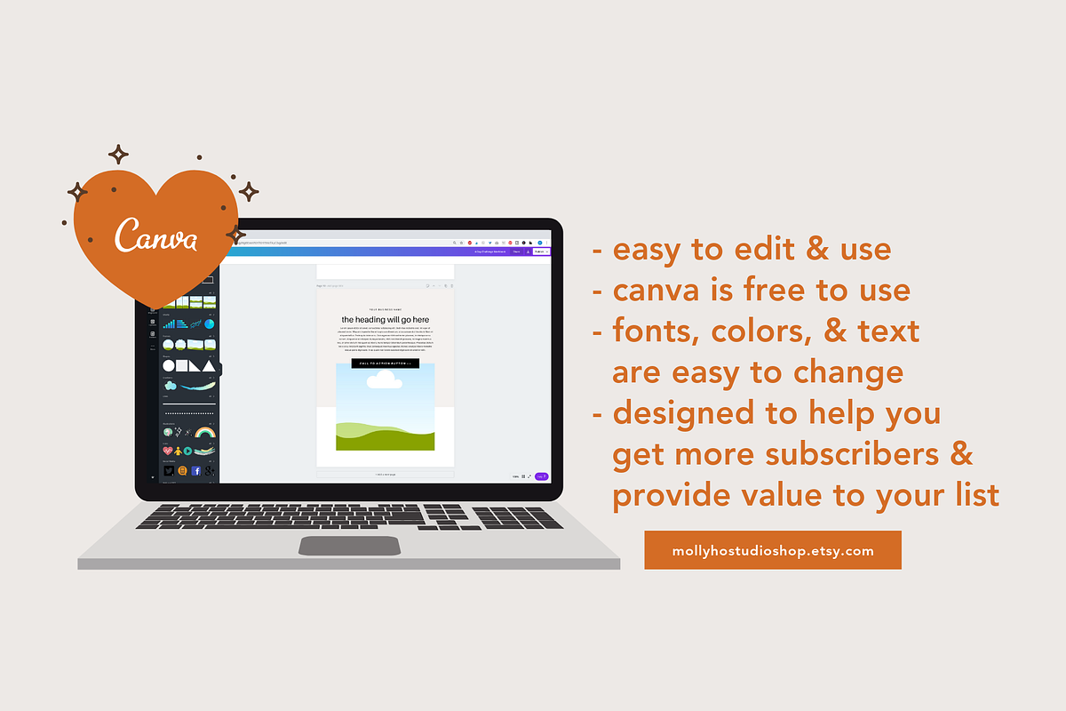 3 Day Challenge Lead Magnet | Canva, a Magazine Template by molly ho studio (Photo 5 of 5)