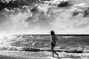 Woman on the beach stock photo containing beach and woman, a Person Photo by Olezzo (Thumbnail 2 of 2)