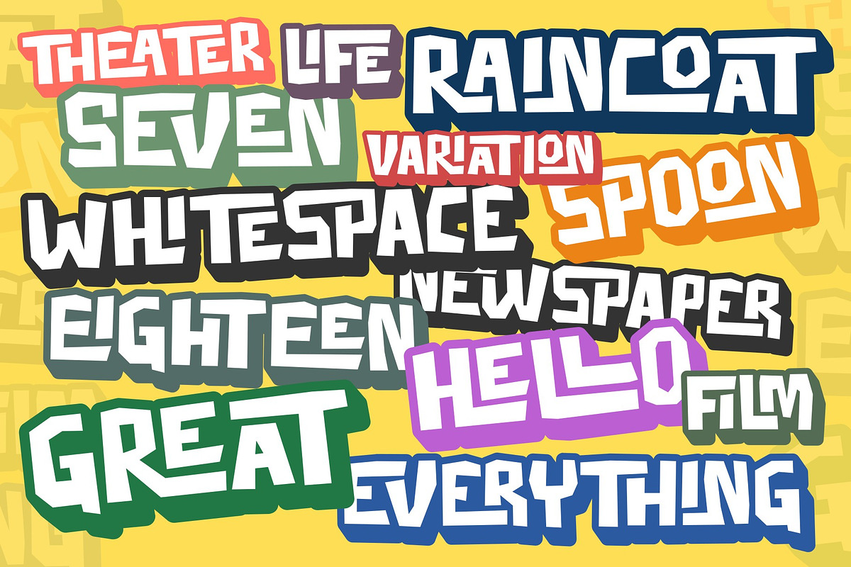 Resfhus, a Sans Serif Font by Yktypstd (Photo 9 of 10)