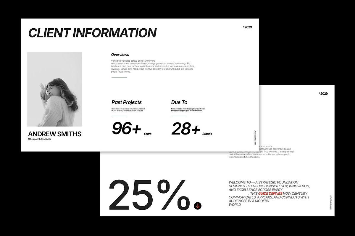 Client Agreement Presentation Deck, a Presentation Template by Templeste (Photo 5 of 6)