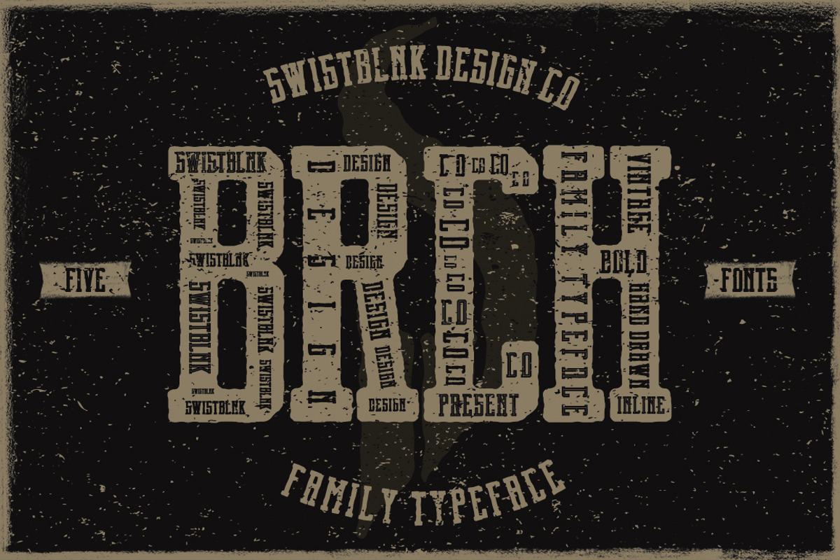 Brch Family Typeface