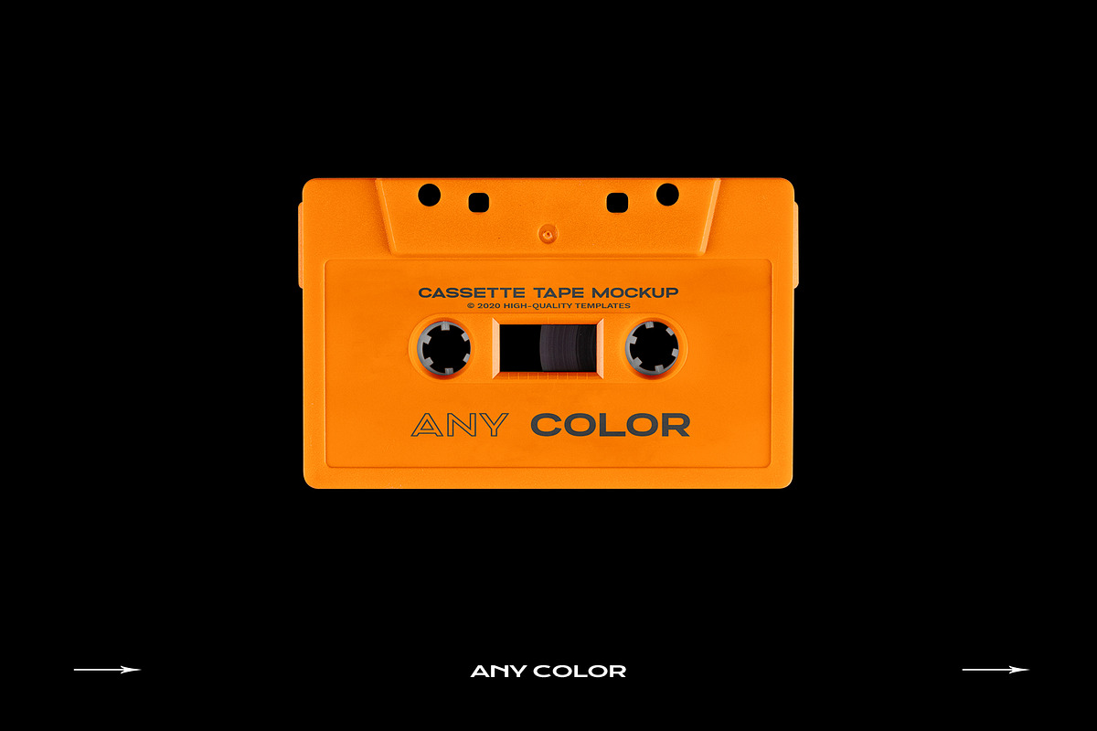 Cassette Tape Mockup Bundle Plastic, a Product Mockup by PrintPixel (Photo 14 of 29)