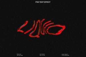Liquid Glitch Photoshop Text Effect, a Layer Style Add-On by Imamul001